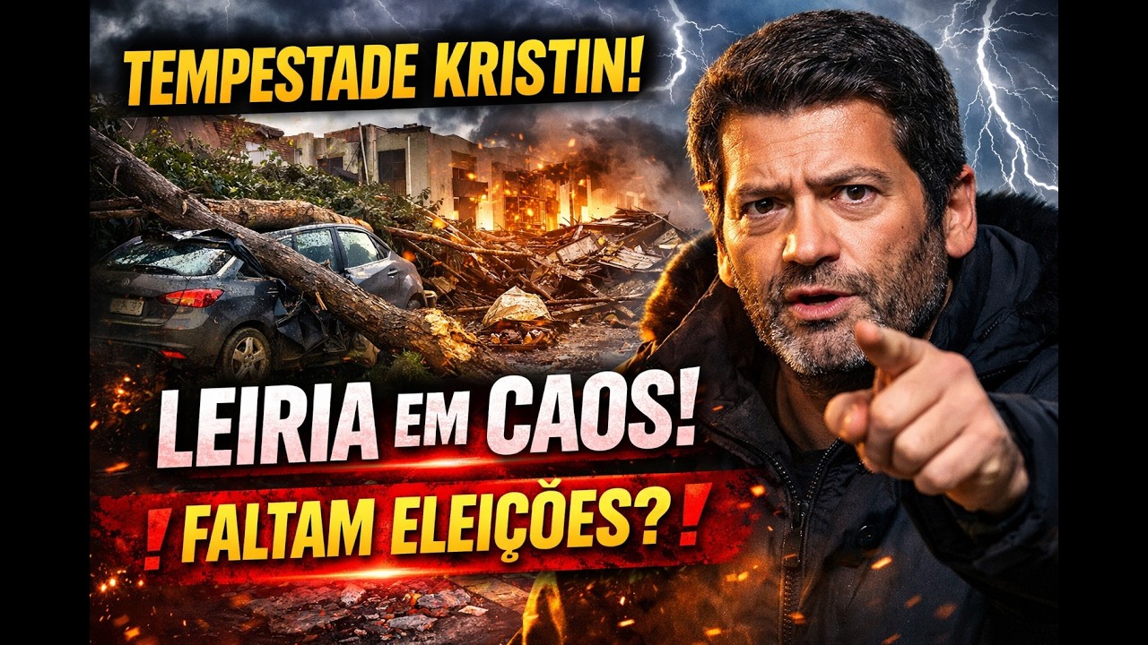 Tempestade em Leiria: André Ventura diz “Que se lixem as eleições” e promete ajuda às vítimas!