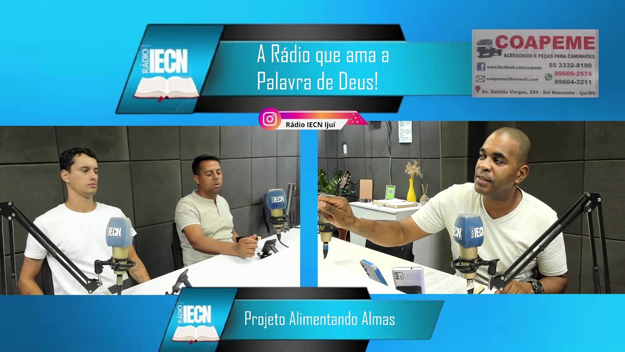 Projeto Alimentando Vidas - 05.03.26 Mis. Ismael Silva - Mis. Rosane e Pb. Tiago Cavalheiro