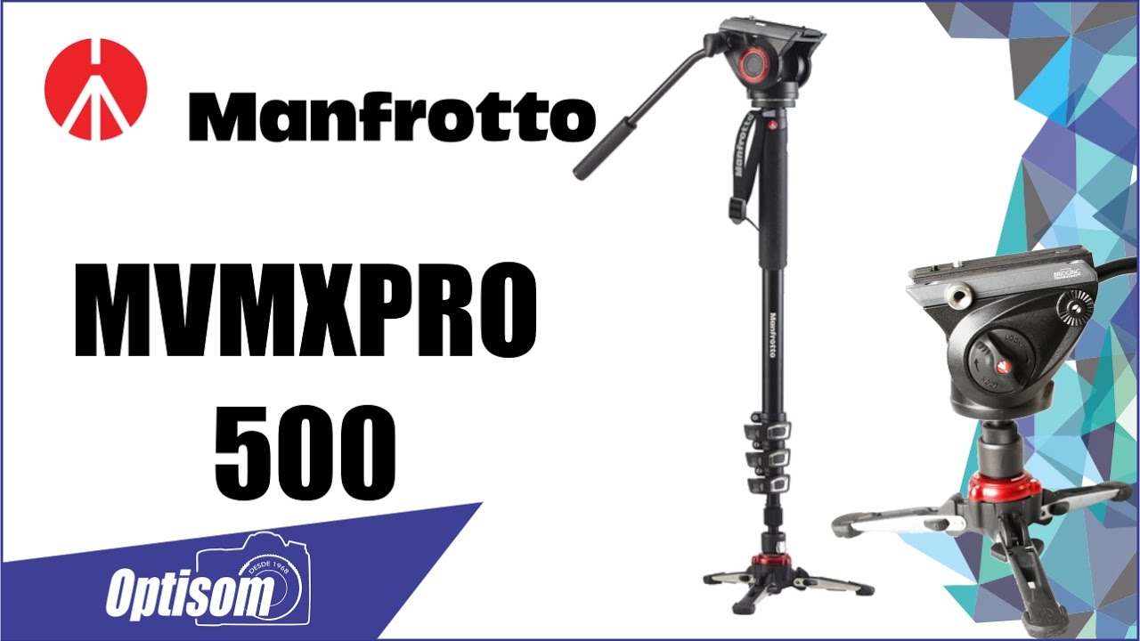 Novo monopé Manfrotto MVMXPRO500 | Loja Optisom