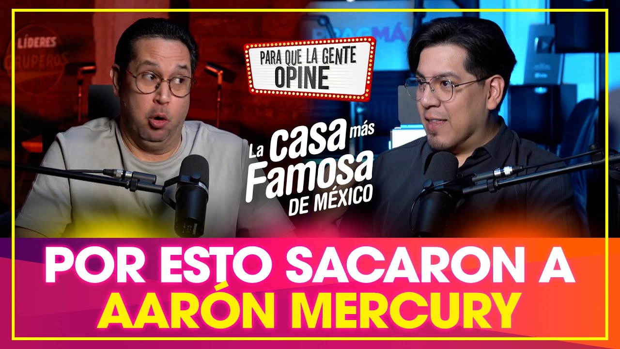 POR ESTO SACARON A AARÓN MERCURY