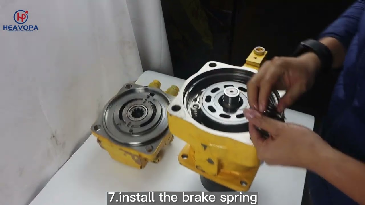 How to install a swing motor ?