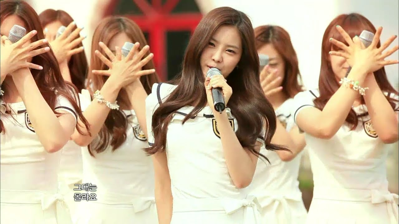 【TVPP】Apink - I Don't Know, 에이핑크 - 몰라요 @ Outdoor Stage, Music Core Live