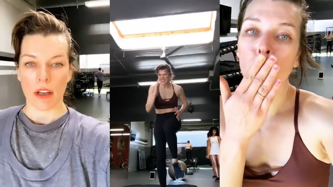 Milla Jovovich | Instagram Live Stream | 22 January 2019
