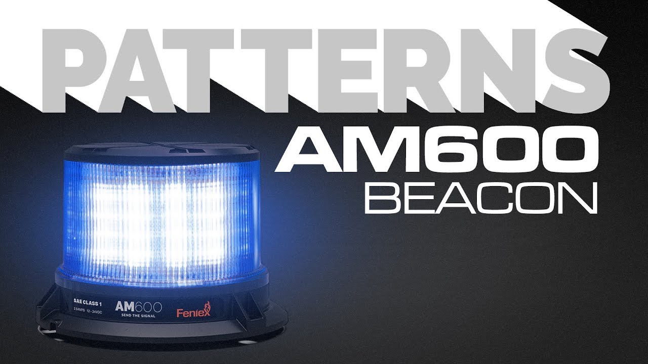 Feniex AM600 Beacon Flash Pattern Demo
