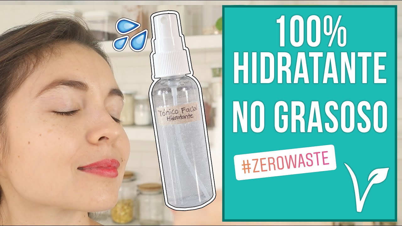 TÓNICO HIDRATANTE DE ALOE - DIY - ZERO WASTE - VEGANO - Mixi