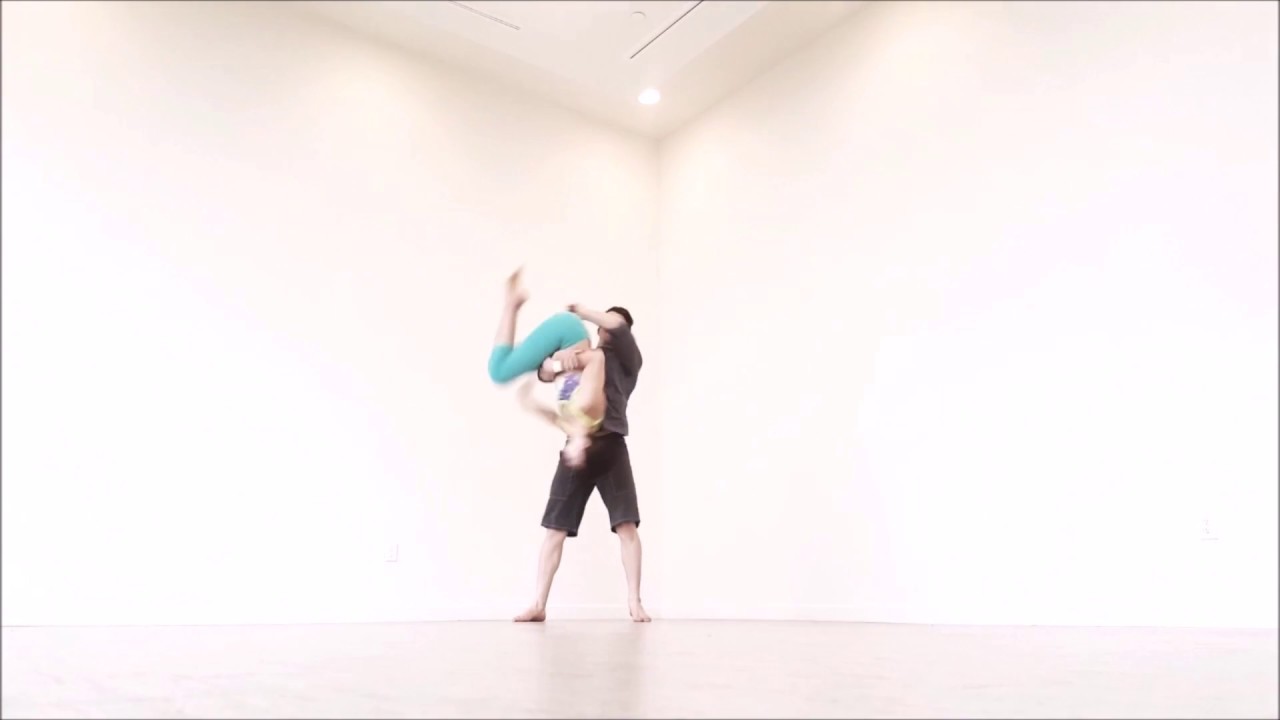 Partner Acro - Assisted Backflip to Death Drop