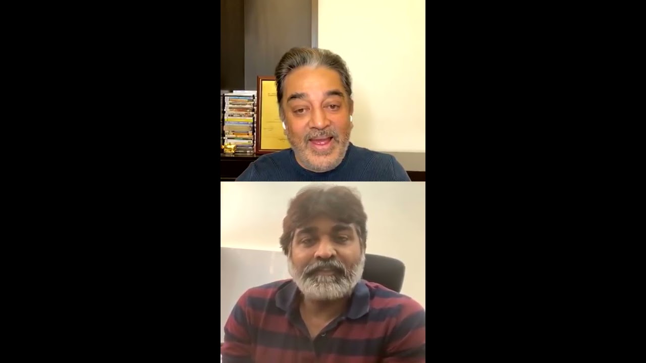 Mr Kamal Haasan Live Interaction with Makkal Selvan Vijay Sethupathi | Cinema |  Live on Instagram
