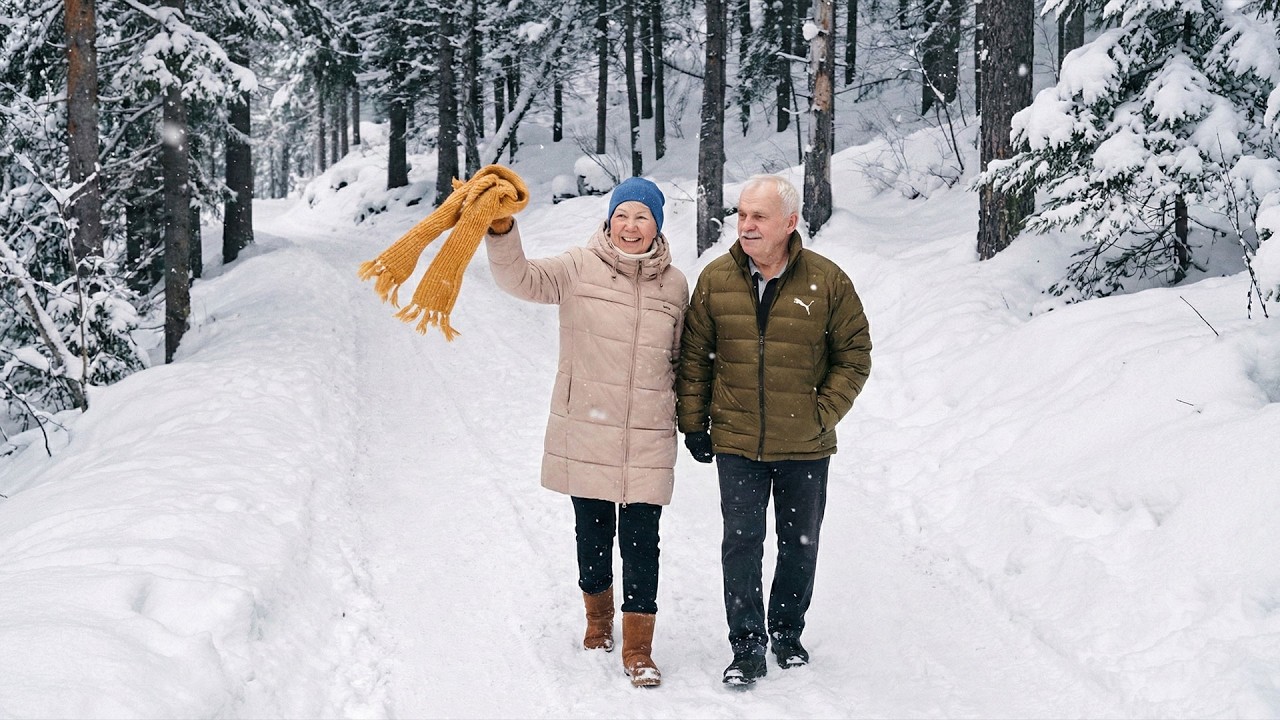 Christmas Season in a Quiet Russian Town