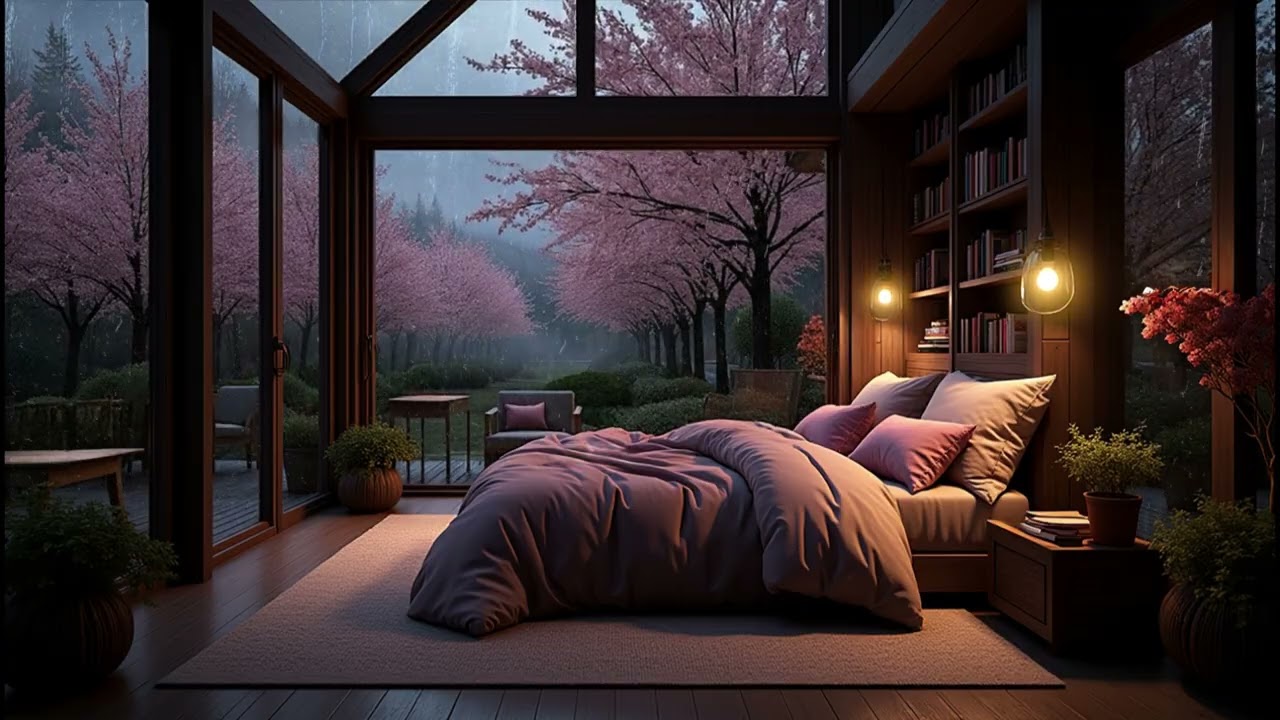 Relaxing Sleep Music with Rain Sounds – Peaceful Ambience for Stress Relief & Deep Sleep