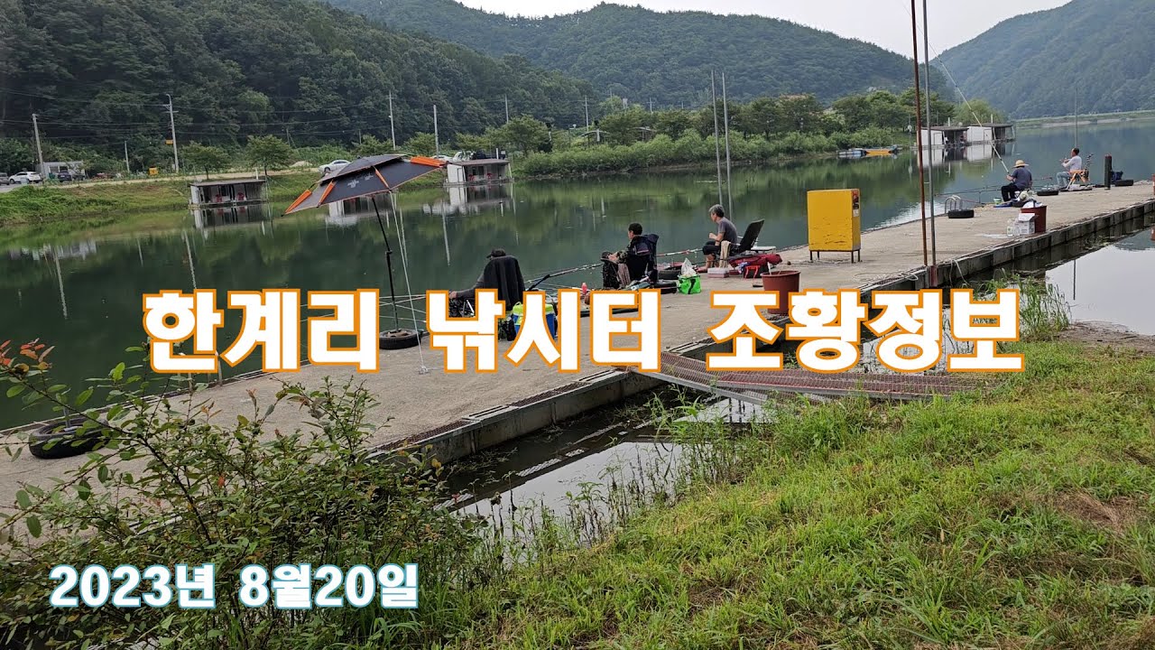 한계리 낚시터 조황정보