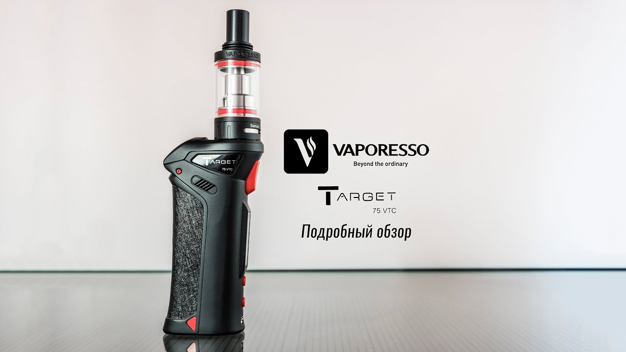 Vaporesso Target 75VTC Starter Kit - подробный обзор