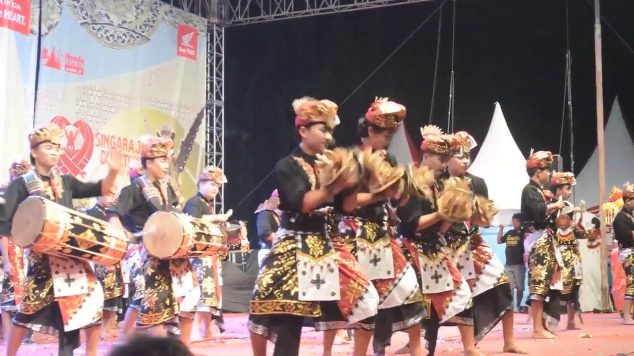 Baleganjur HUT Kota Singaraja 2017 - Duta Kecamatan Busungbiu - Buleleng Balinese Gamelan Music