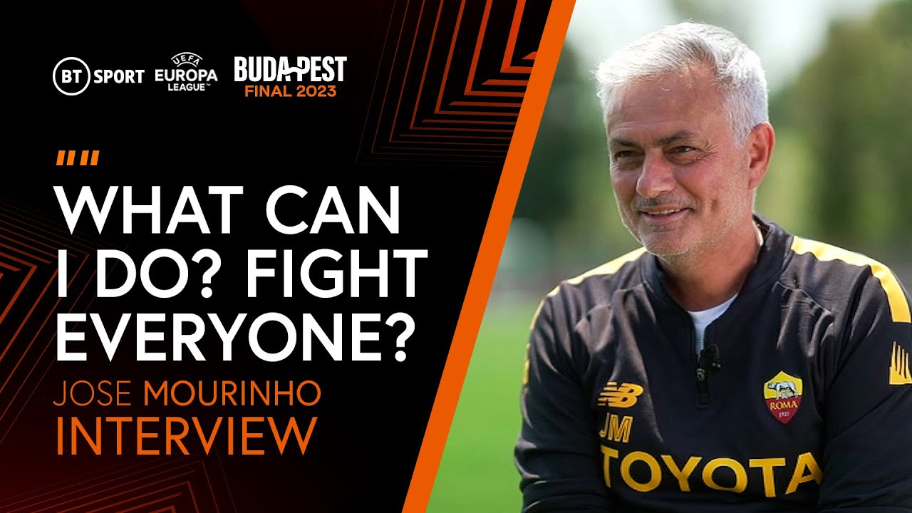 "What can I do? Fight everyone?" | José Mourinho Unfazed By Critics Ahead Of Europa League Final
