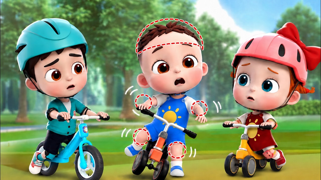 Riding Bike Safety Song | Playground Safety for Babies | Preschool Learning | LiaChaCha