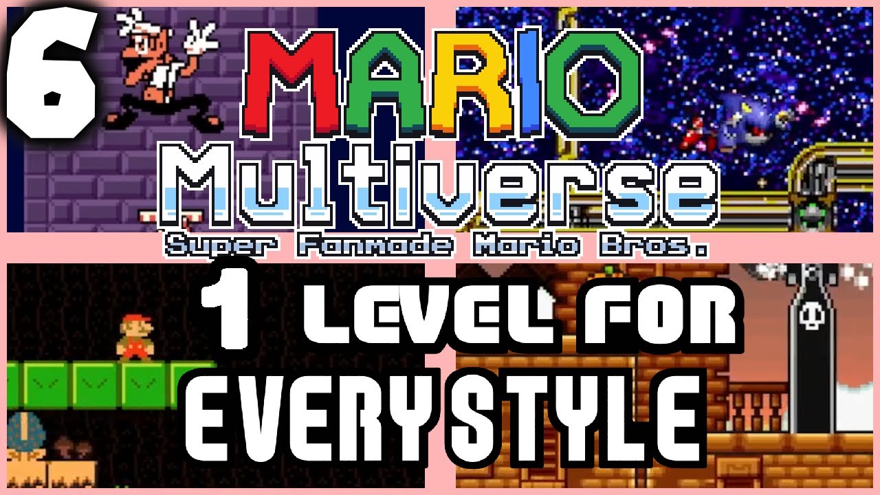 Mario Multiverse: 1 Level For All 20 Styles (6)