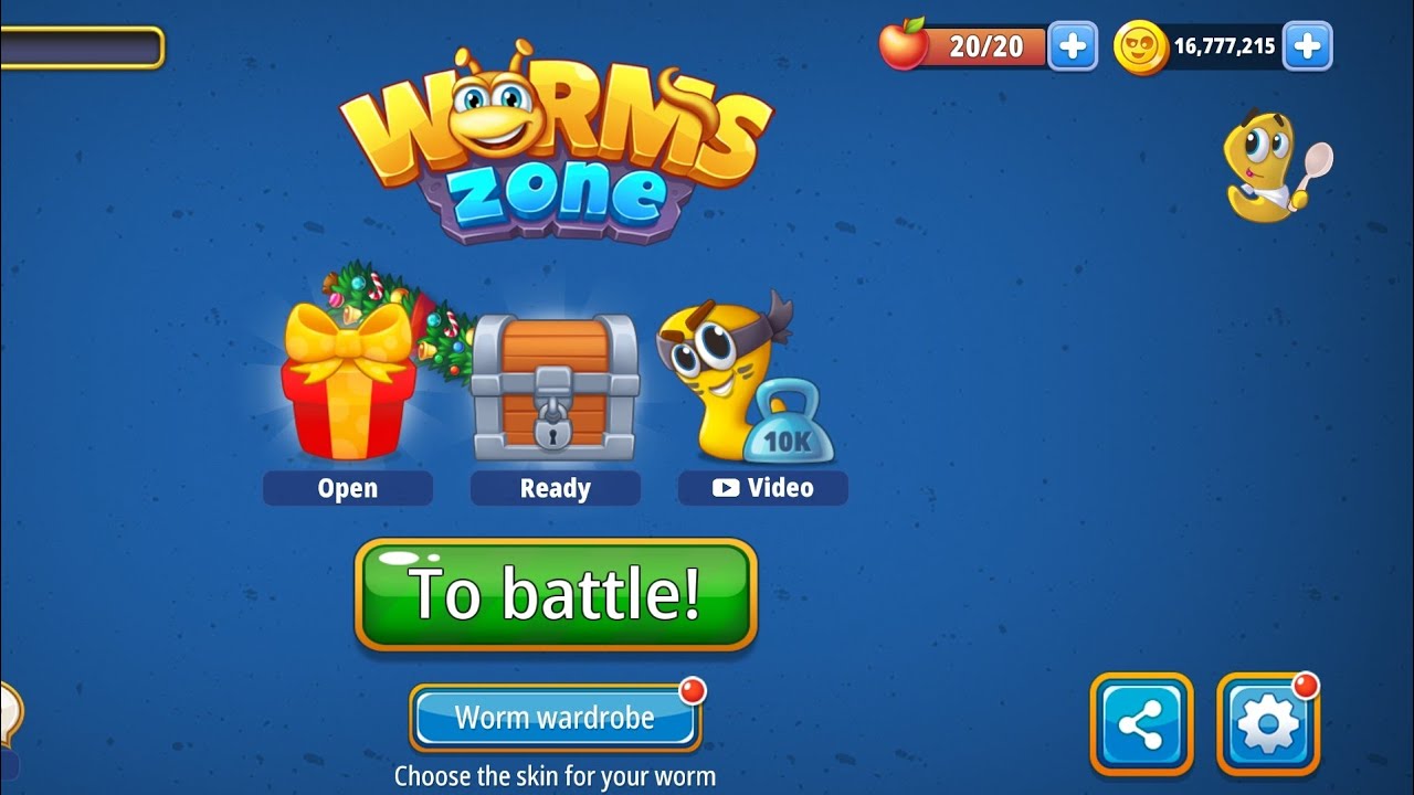 worms zone live