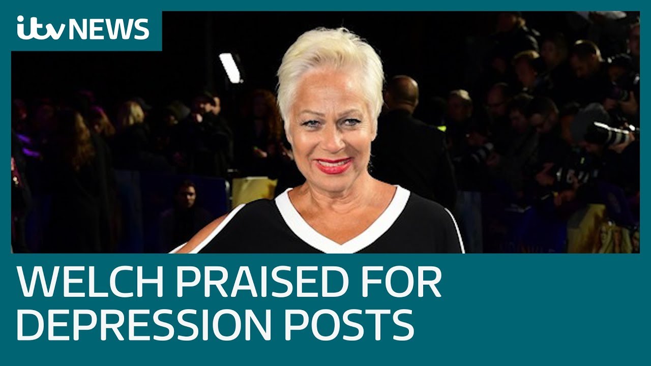 Denise Welch praised for documenting depression on Twitter | ITV News
