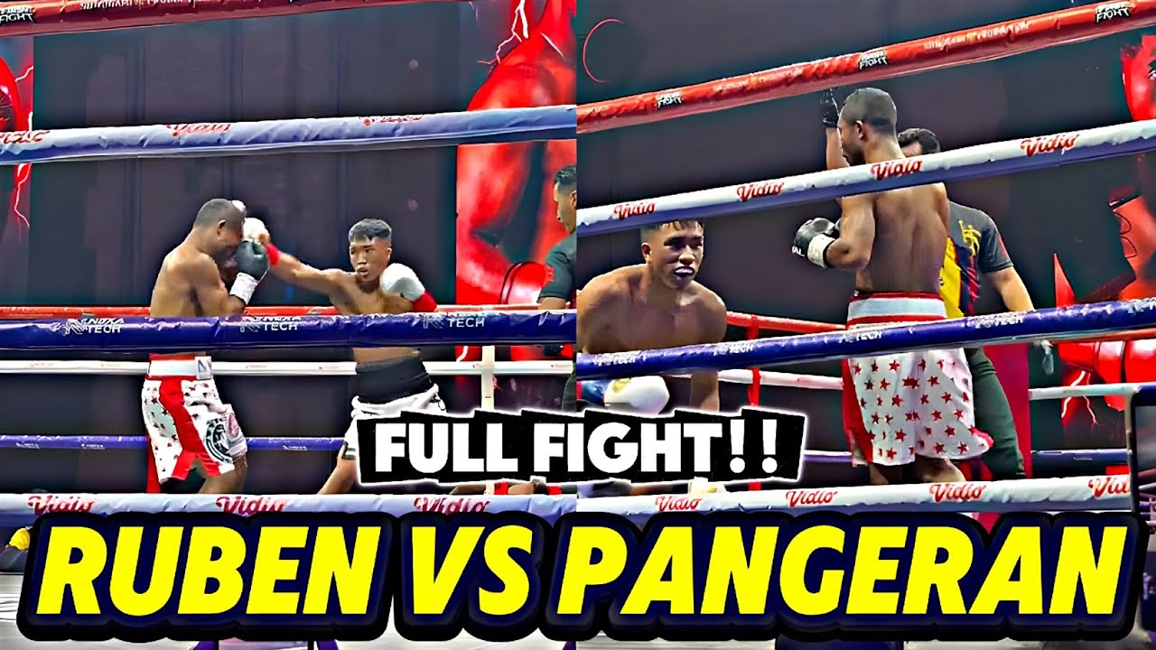 RUBEN MANAKANE VS PANGERAN FEBRUZIO FULL FIGHT !! FIRST FIGHT