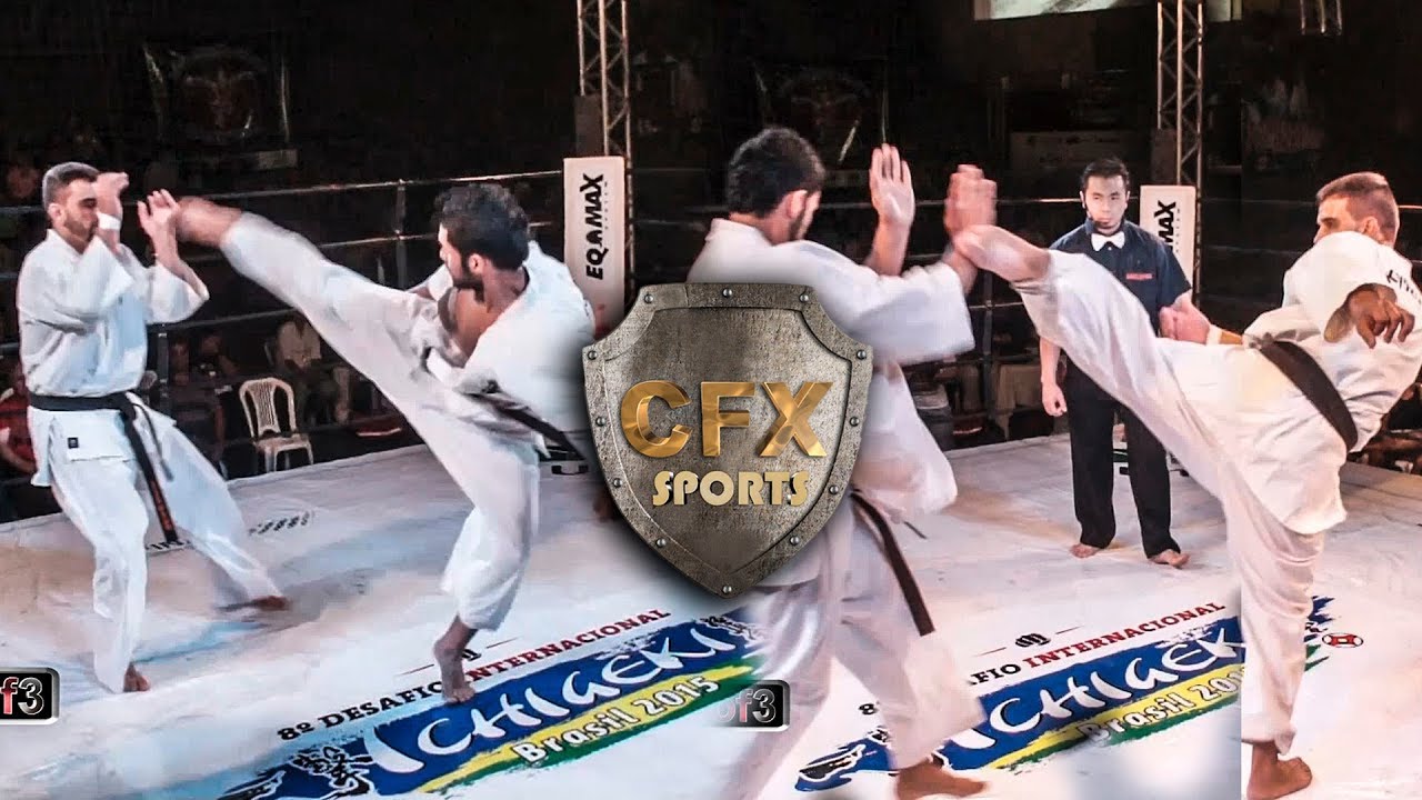 KARATE KYOKUSHIN FAIXA PRETA (Black Belt) - LUTA 1 (CFXSports)