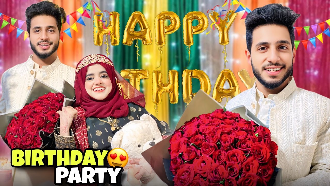 Pyari Maryam Ki Birthday Party🥳|| Sab Family Ghar Surprise Ly Ky Aa Gai || Pyari Maryam