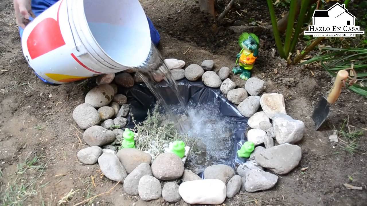 Hazlo en casa Vie-15-Mzo Como hacer un estanque en el jardín y rehabilitación de césped