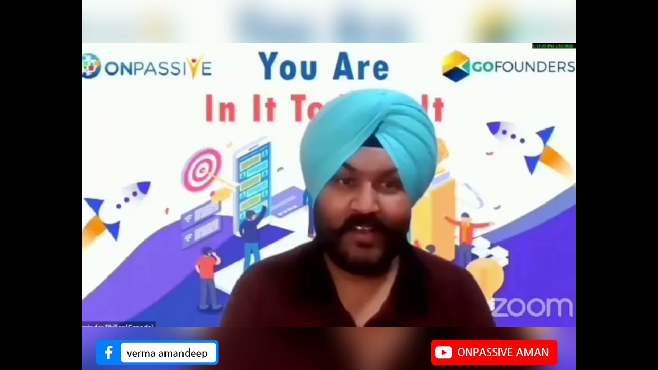 onpassive new update (GURSMINDER DHILLON SIR )