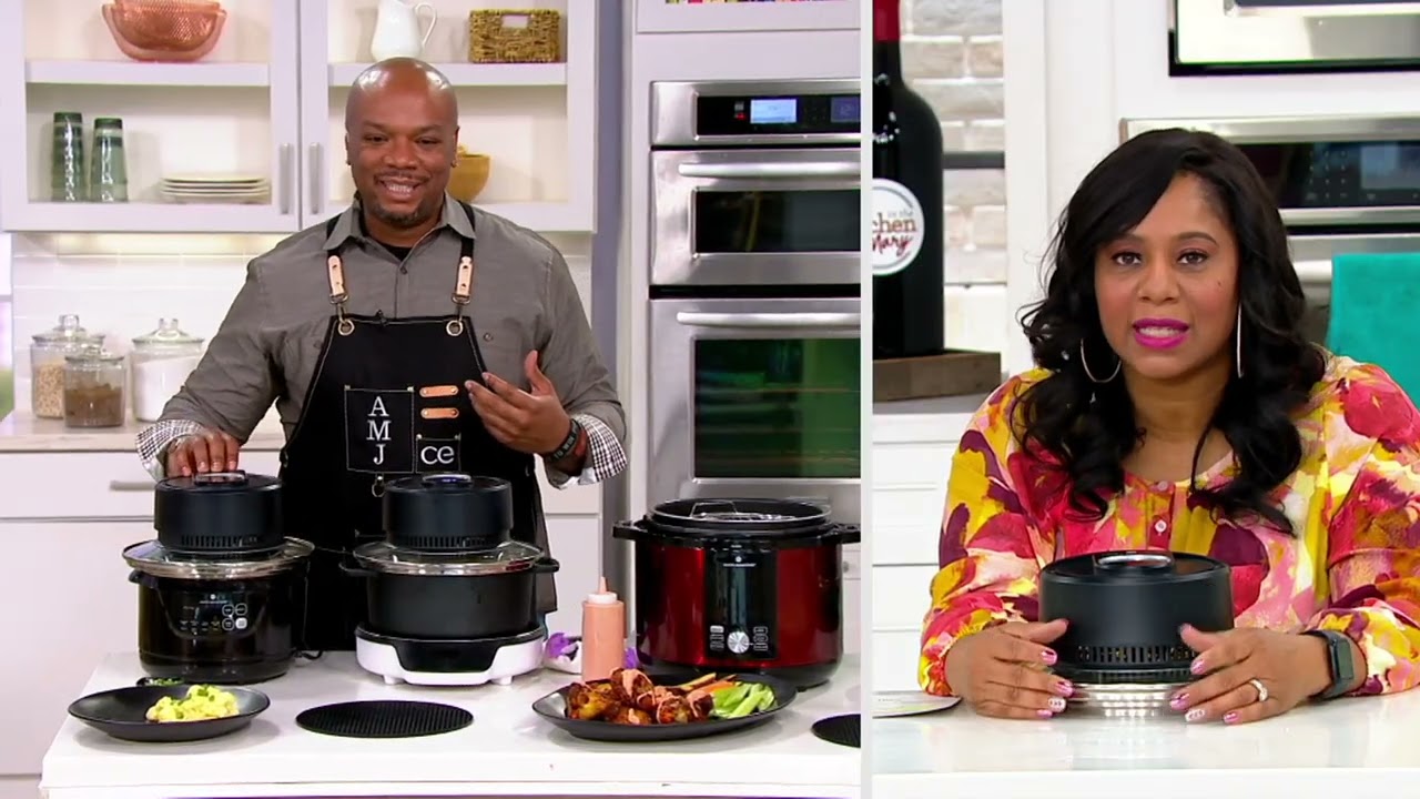Cook's Essentials Air Fryer Lid for Pots, Pans & Pressure Cooker on QVC