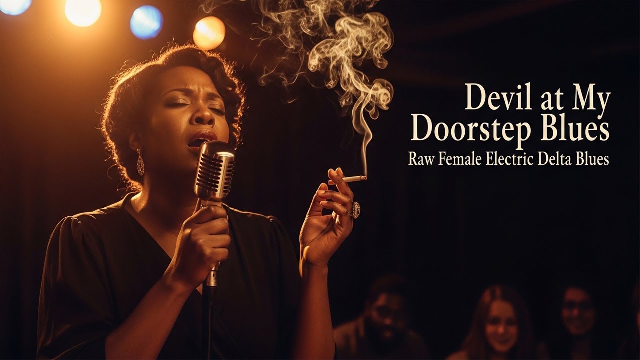 Devil at My Doorstep Blues | Raw Vintage Female Electric Delta Blues (1950s Southern Juke Joint)