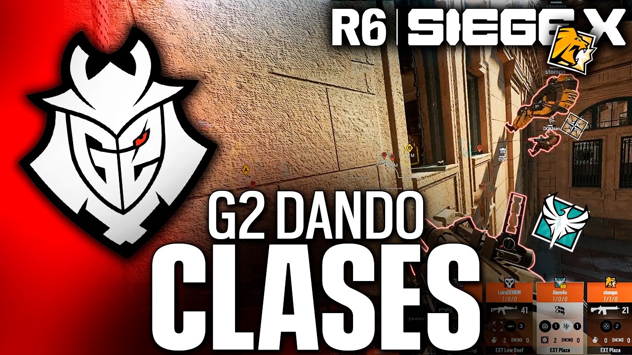 STOMPN DANDO CLASES de COMO JUGAR RAINBOW SIX SIEGE | G2 Vs DPLUS KIA | SIX INVITATIONAL 2026