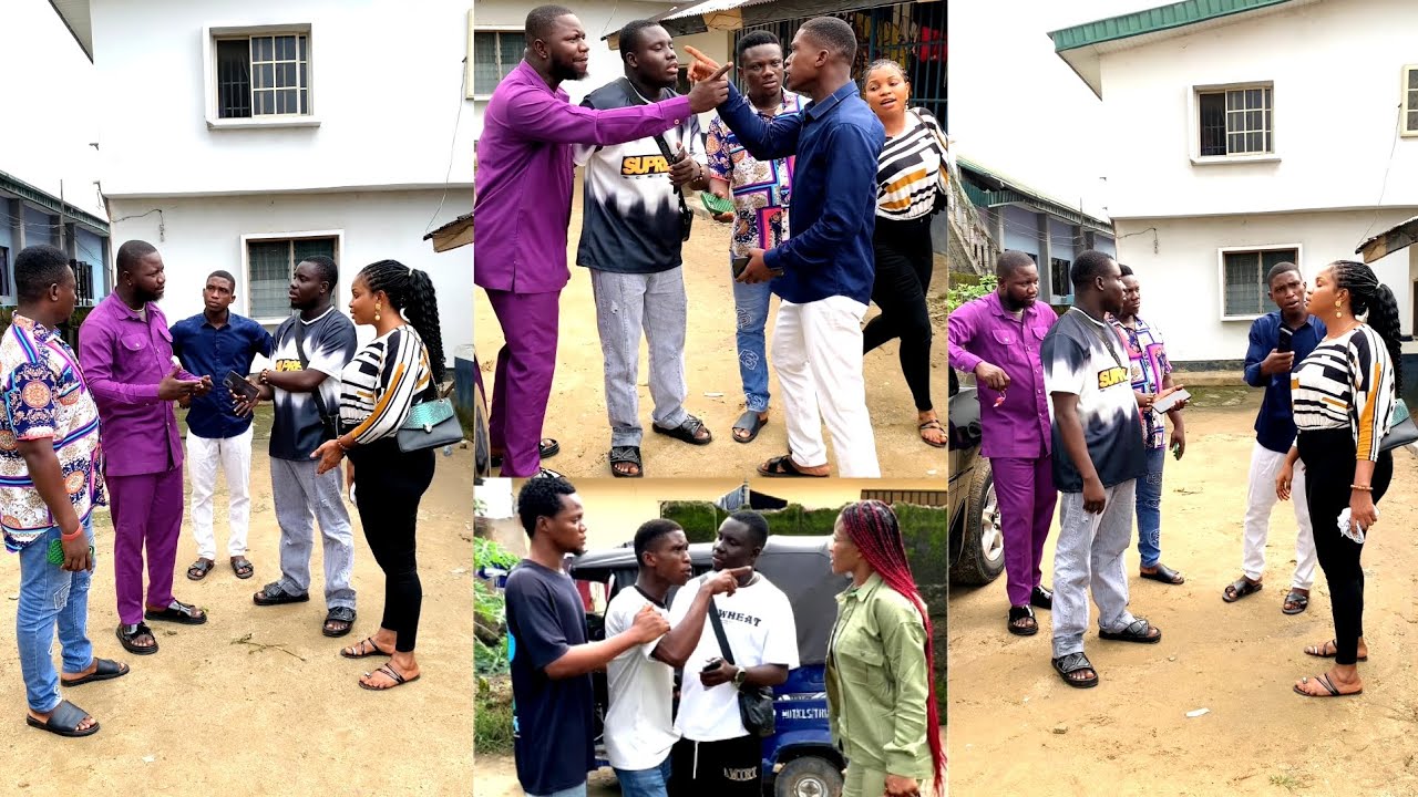 The keke driver finally shows in love with the banker as another man wants to take her away from him