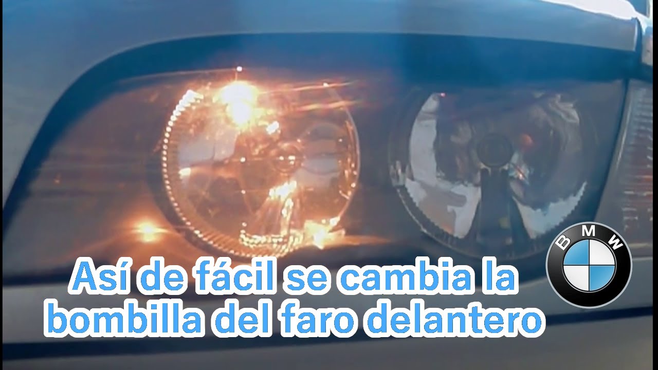 Cambiar bombilla del faro delantero #e46