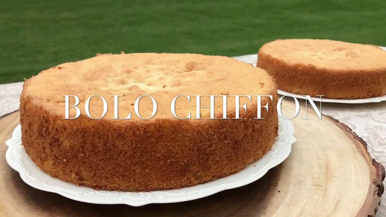 Bolo Chiffon