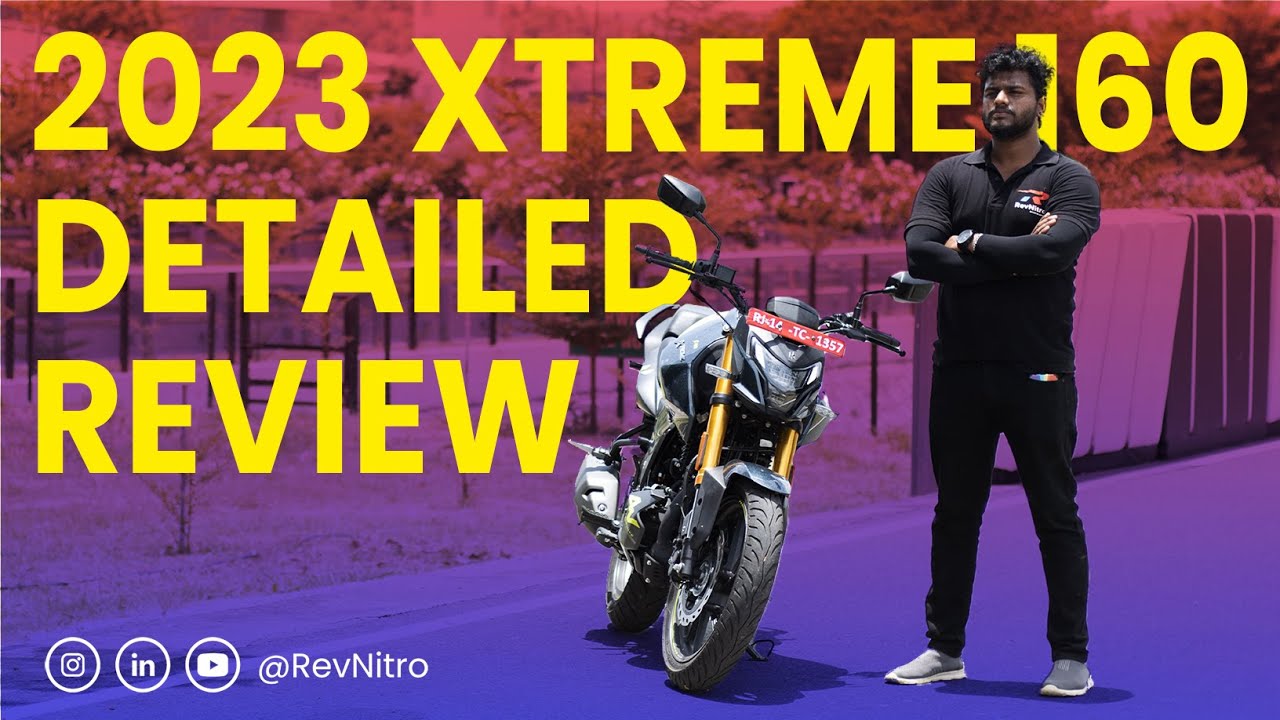 160cc மிரட்டல்! Hero Xtreme 160R 4V Review | RevNitro