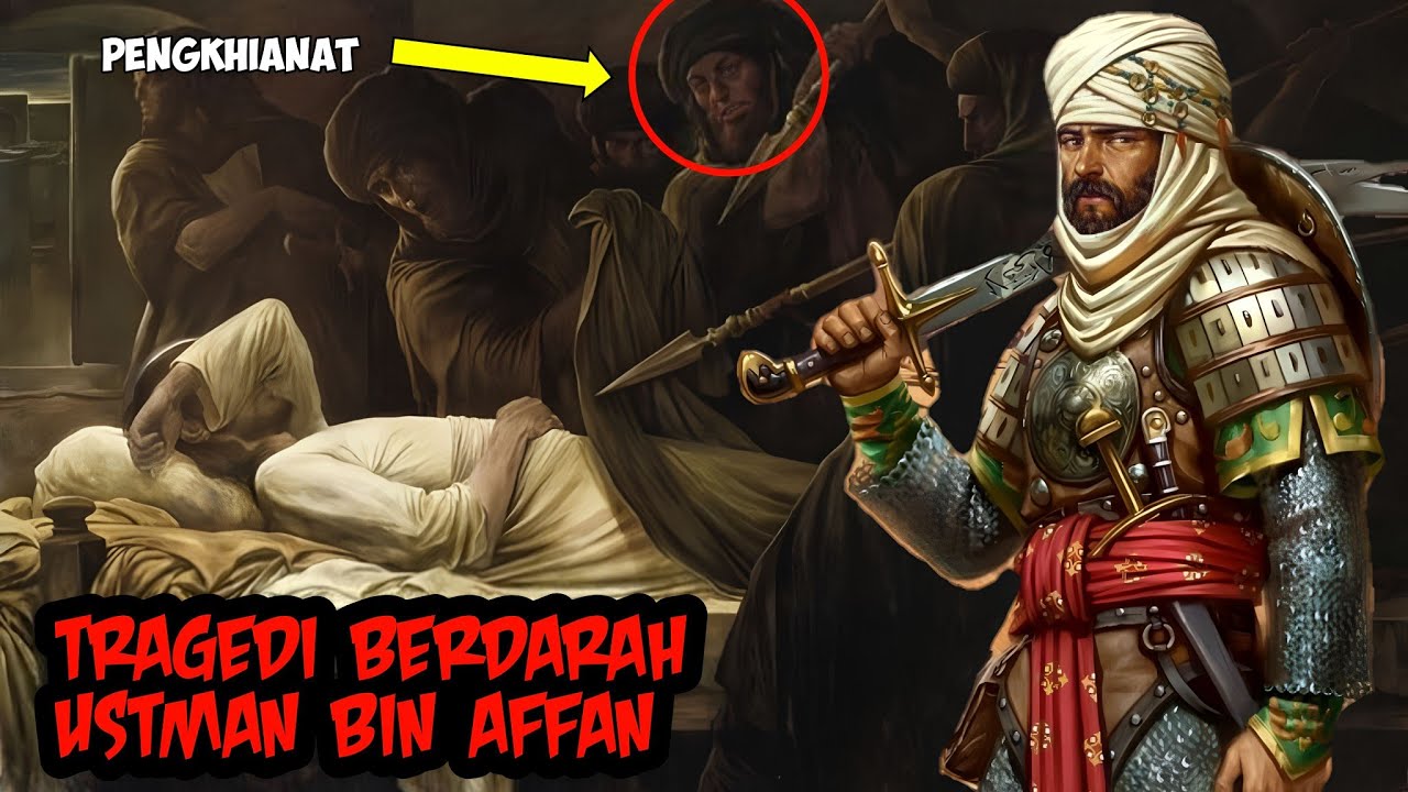 TRAGEDI BERDARAH ! Wafat Utsman bin Affan Karena Seorang Pengkhianat