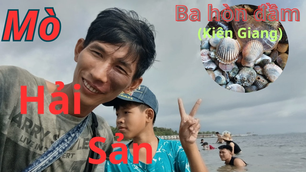 Trit5vlog/sinh tồn 12h ngoài đảo lặn bắt nghêu xò ốc hến siêu nhiều 
