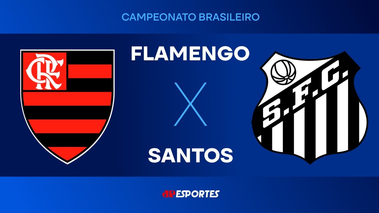 Flamengo 3 x 1 Santos - 05/04/2026 - Brasileir&atilde;o