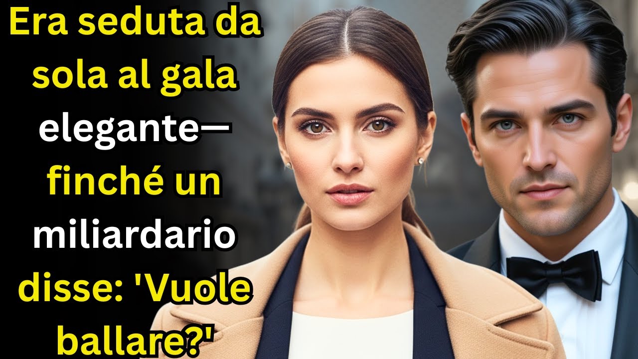 Era seduta da sola al gala elegante—finché un miliardario disse 'Vuole ballare'.