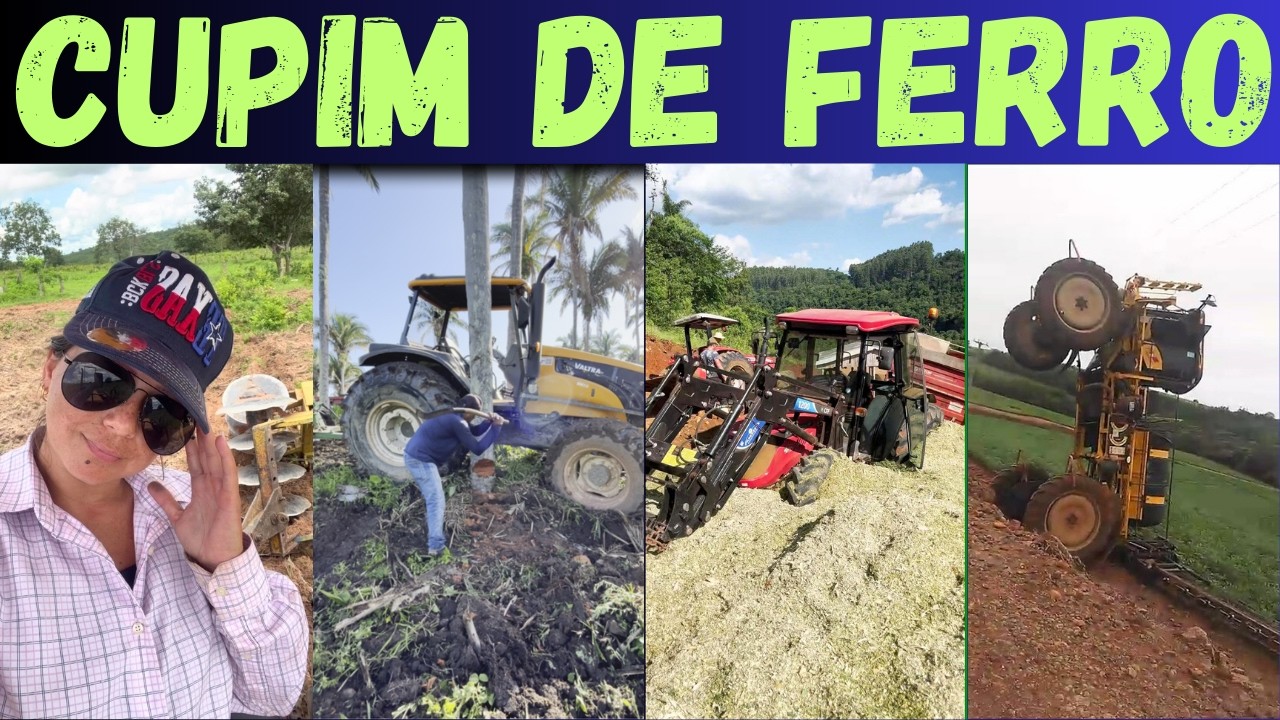 PIORES besteiras com TRATORES: operadores detonando as máquinas!
