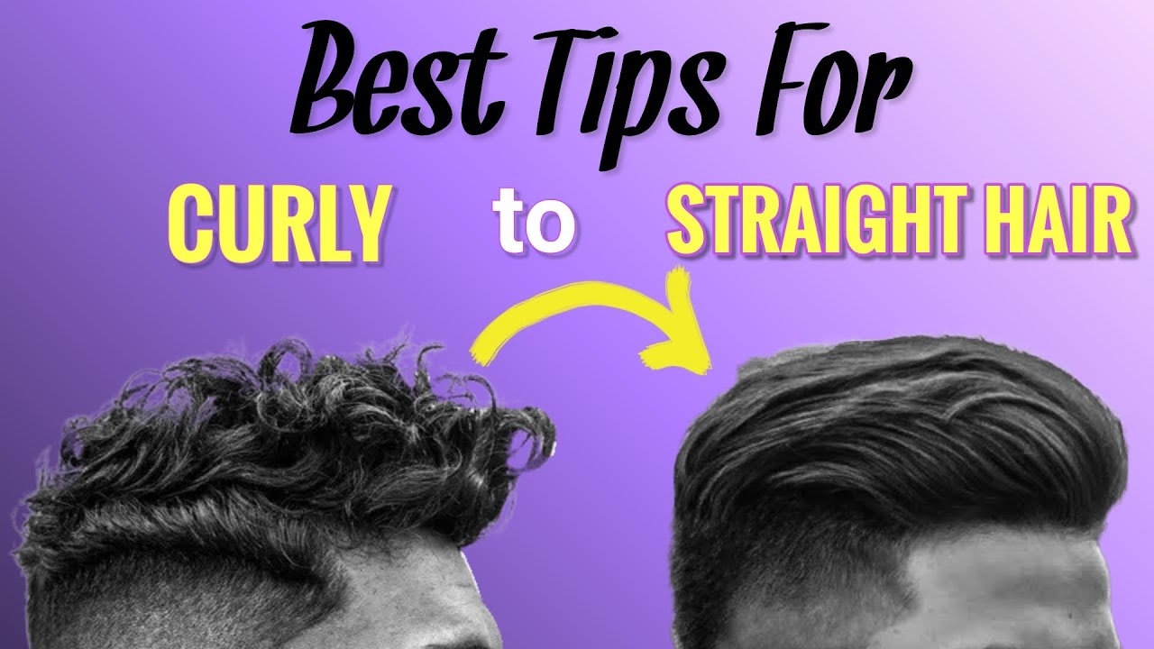 5 Hair Care Tips for CURLY/ROUGH/FRIZZY HAIR | Curly to Straight hair Naturally | The Fashion Verge