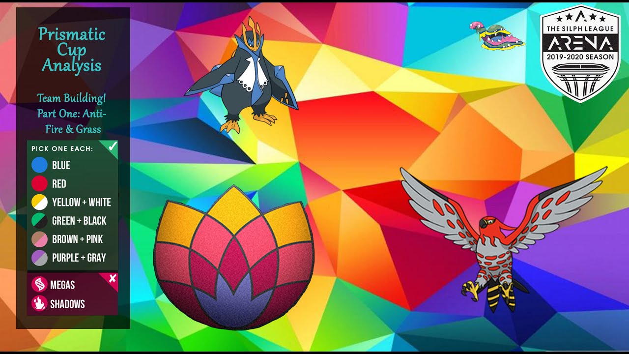Prismatic Team Building Guide! Part 1:Anti-Fire and Anti-Grass - Silph PvP Season 3