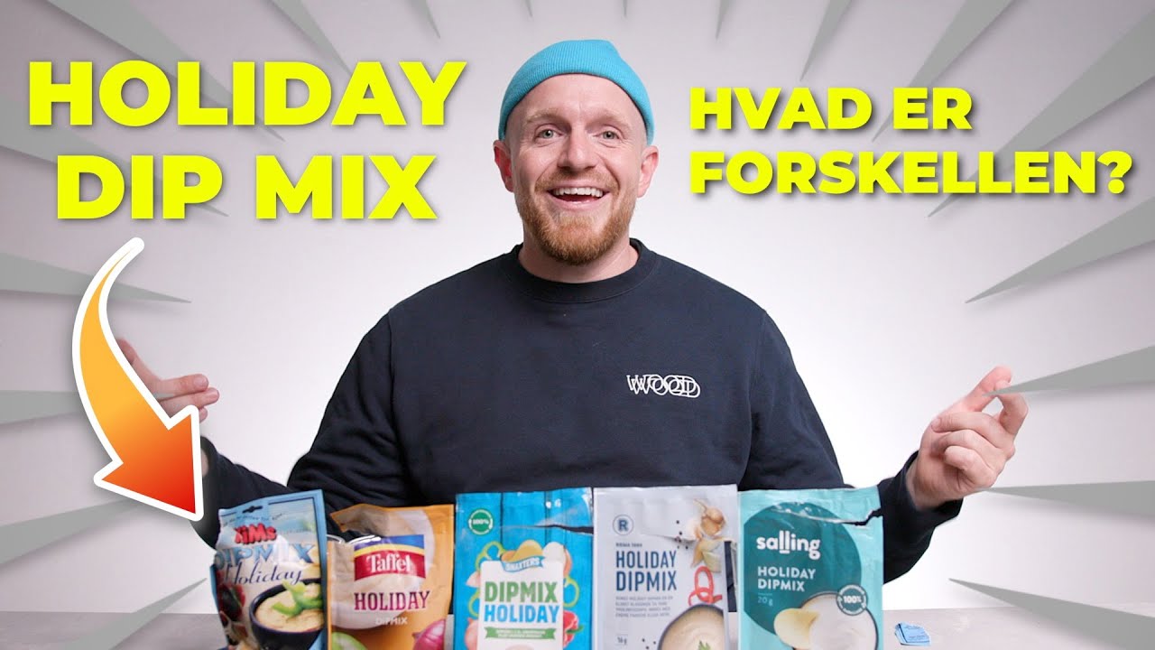 Holiday dip smags test - Der er stor forskel i prisen, men hvad med smagen?