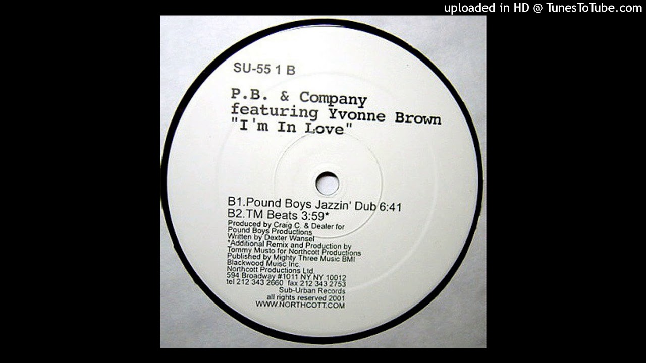 P.B. & Company Featuring Yvonne Brown  | I'm In Love (TM Vocal Mix)