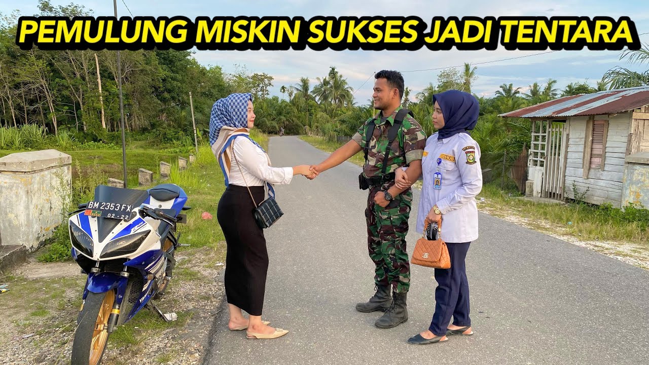PEMULUNG MISKIN SUKSES MERAIH CITA CITANYA MENJADI TENTARA