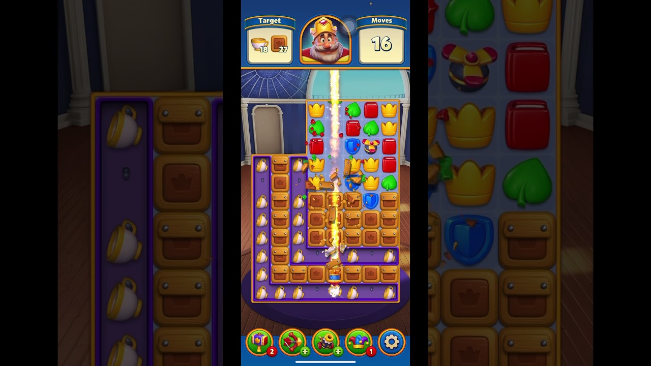 ROYAL MATCH | OUT OF MOVES | BOOSTERS | LEVEL 403