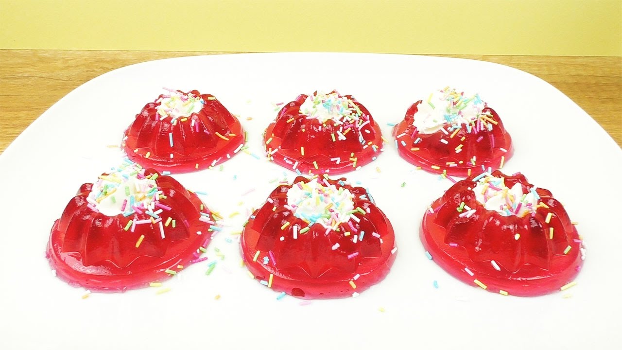 DIY Nachtisch Idee | Wackelpudding in tolle Form mit Sahne | Kids Party Idee