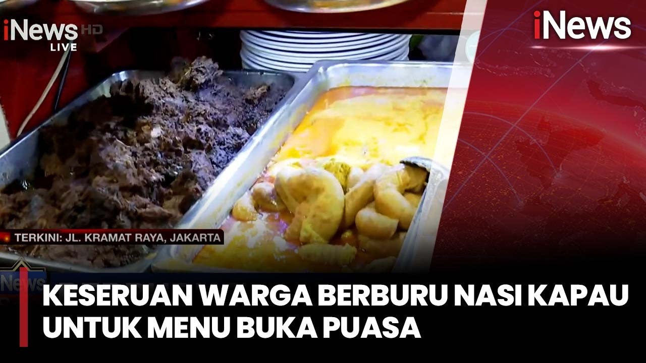Keseruan Warga Berburu Nasi Kapau untuk Menu Buka Puasa | iNews Sore 19/02