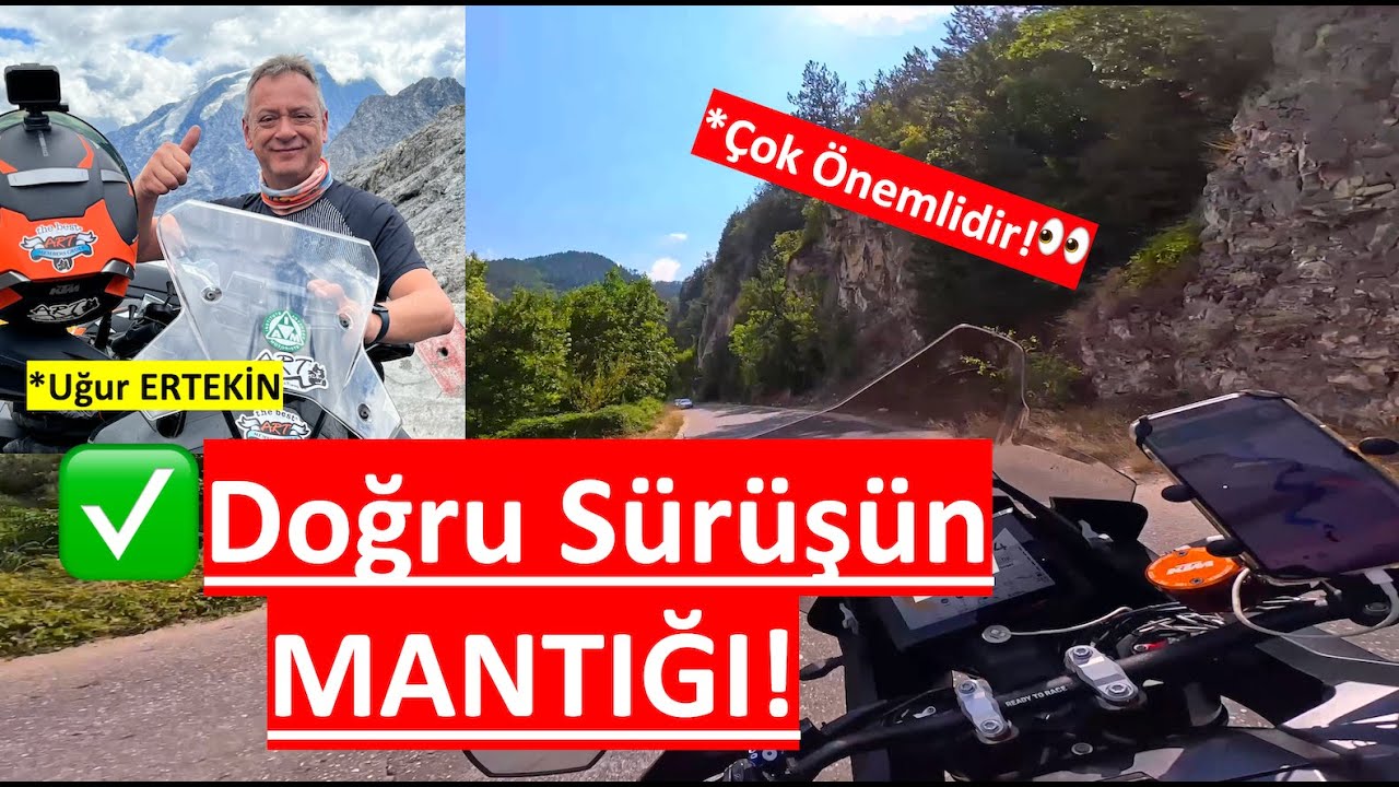 DOĞRU S&Uuml;R&Uuml;Ş MANTIĞINI &Ccedil;&Ouml;Z!🏍️
