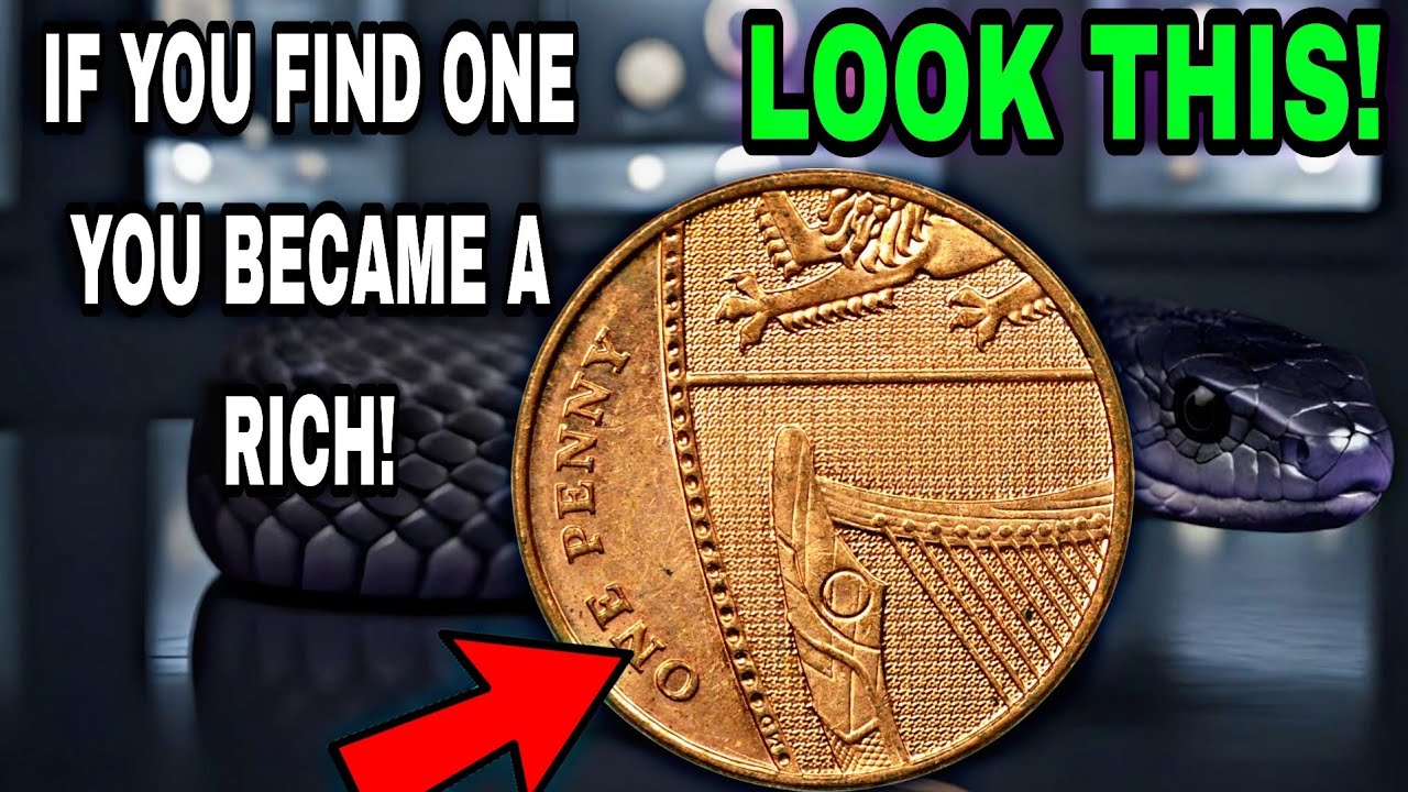 Collectors Are Going Crazy Over These 6 Rare UK 1 Penny Coins – How Much Are They Worth in Dollars!