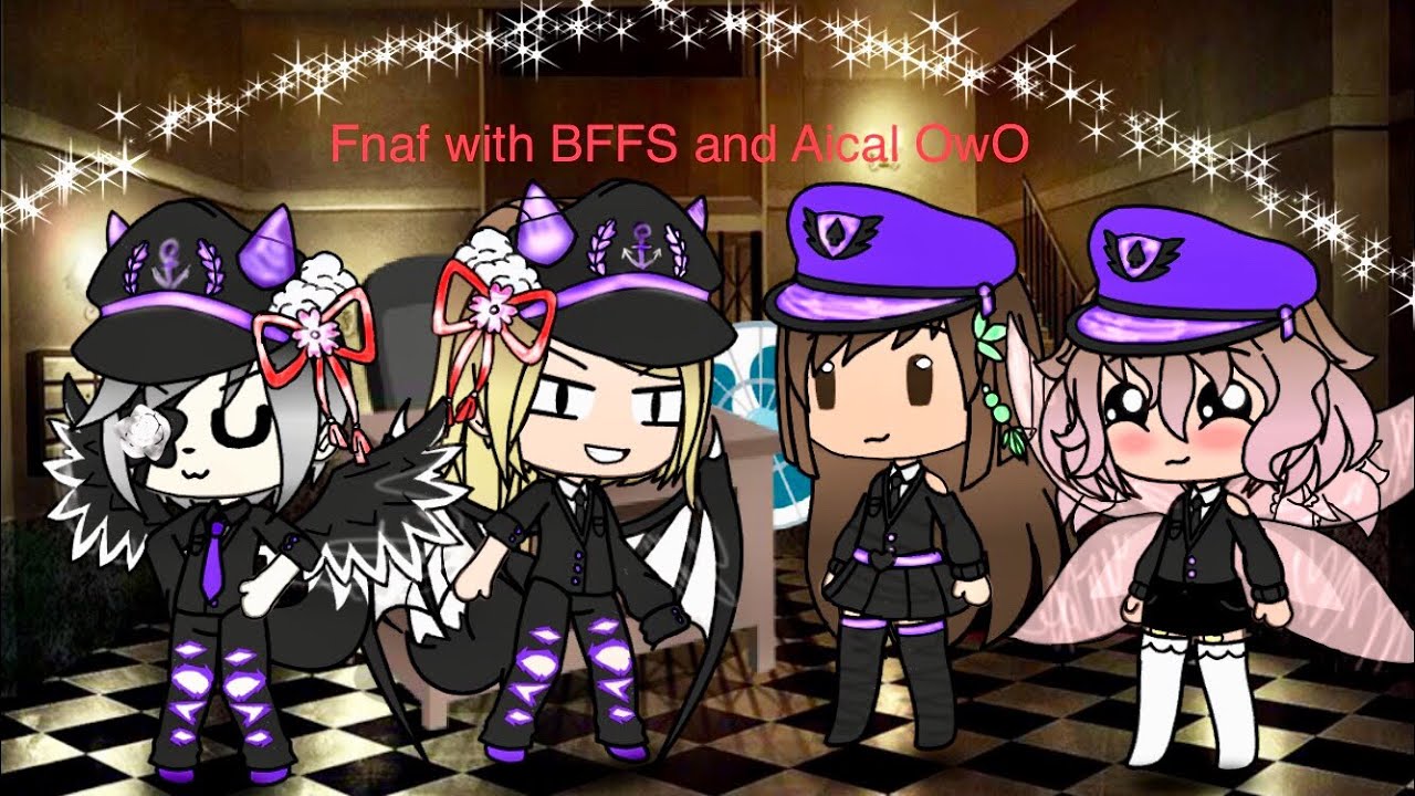 If my BFFS and I spent a night at Five nights at Freddy’s/sister location (night 1) with Aical OwO