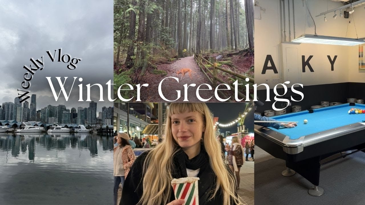 Weekly Vlog | Pilates event, Holiday markets, Cosmetic PR unboxing, Cooking healthy meals
